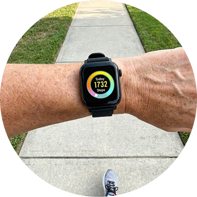 Activity tracking on the Pulse Alert smartwatch